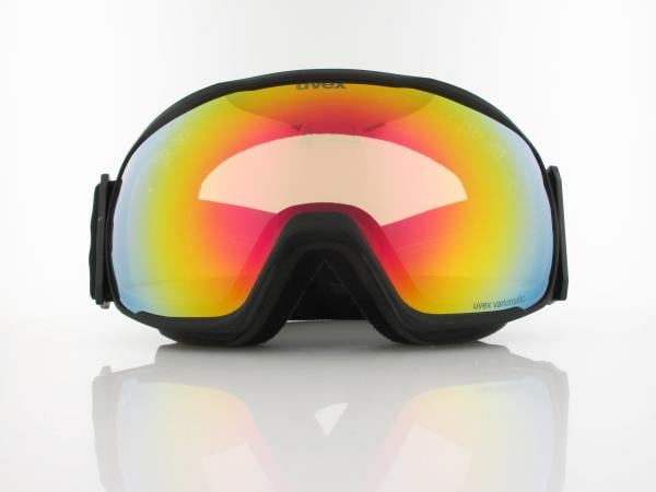 UVEX | victorious V S550189 2230 | black matt / DL vario rainbow mirror - clear