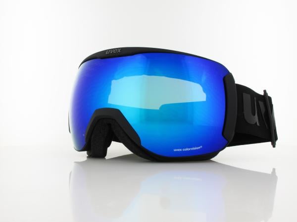 UVEX | downhill 2100 CV S550392 2030 | black mat / mirror blue Colorvision green