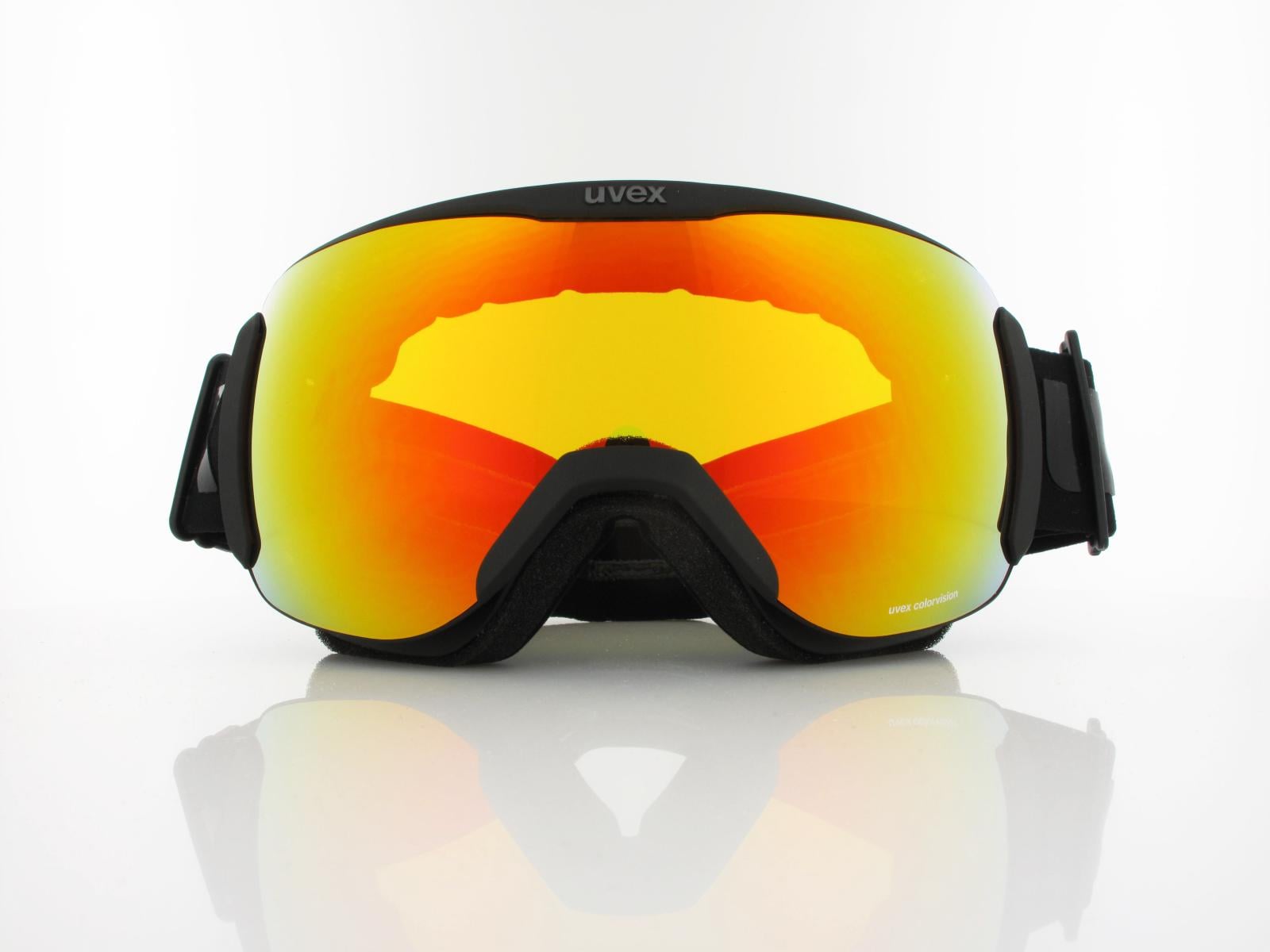UVEX | downhill 2100 CV S550392 2631 | black matt / mirror orange Colorvision yellow