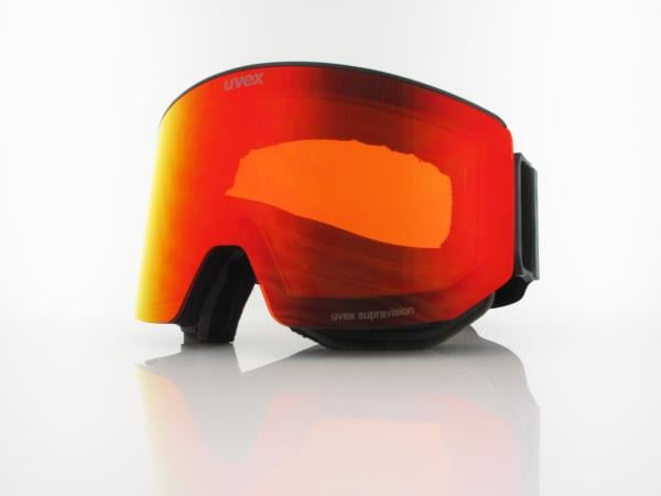 UVEX | lace ATTRACT FM S550665 2030 | black matt / DL mirror red - orange