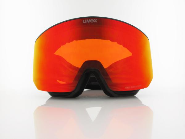 UVEX | lace ATTRACT FM S550665 2030 | black matt / DL mirror red - orange