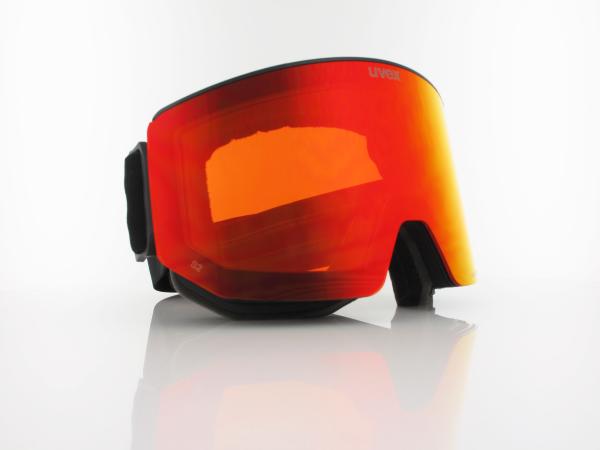 UVEX | lace ATTRACT FM S550665 2030 | black matt / DL mirror red - orange