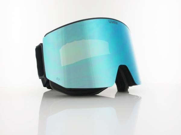 UVEX | lace ATTRACT FM S550665 5030 | black matt / DL mirror ice - green