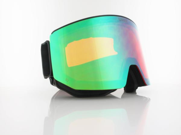 UVEX | lace ATTRACT FM S550665 7030 | black matt / DL mirror opal - orange