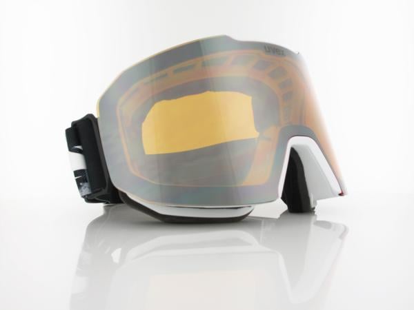 UVEX | evidnt ATTRACT FM S550670 1131 | white matt / DL mirror silver - yellow