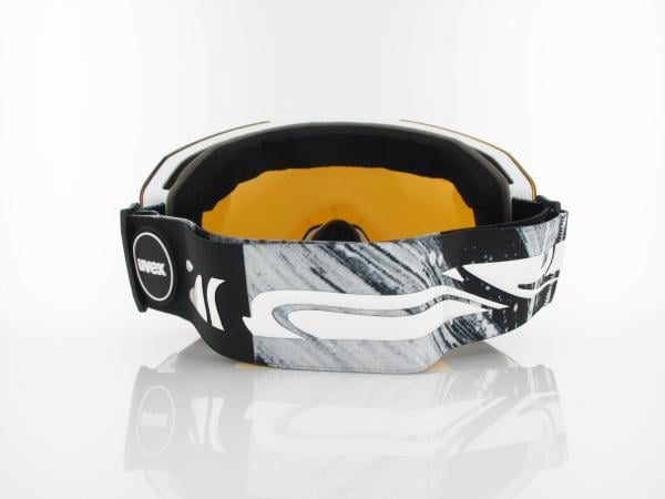 UVEX | evidnt ATTRACT FM S550670 1131 | white matt / DL mirror silver - yellow