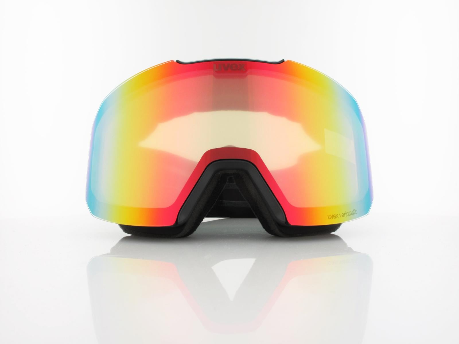 UVEX | evidnt ATTRACT V S550671 2130 | black matt / vario rainbow mirror
