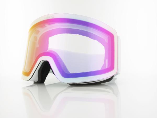 UVEX | provoqe V S550681 1130 | white matt / DL vario pink mirror - clear