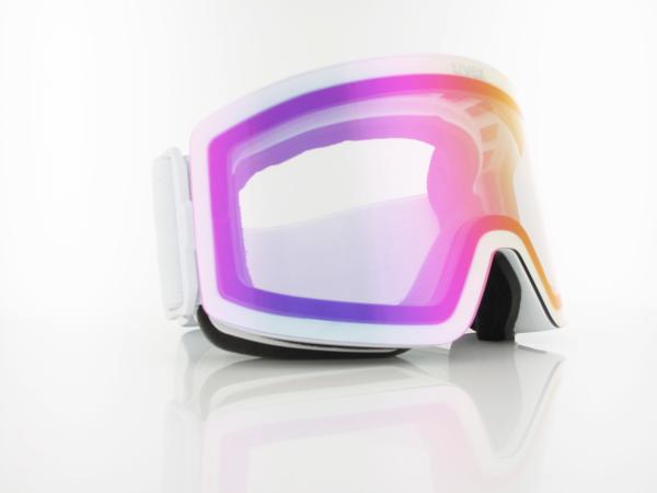 UVEX | provoqe V S550681 1130 | white matt / DL vario pink mirror - clear