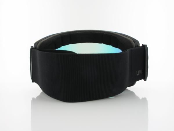 UVEX | provoqe V S550681 2230 | black matt / DL vario rainbow mirror - clear
