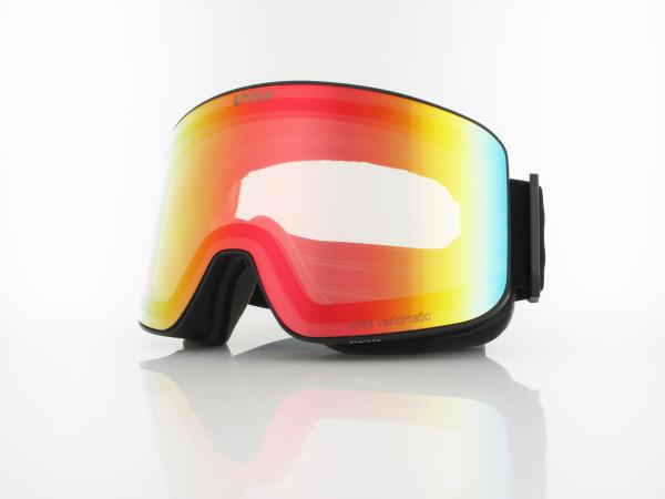 UVEX | pyrit V S550689 2230 | black matt / DL vario rainbow mirror - clear