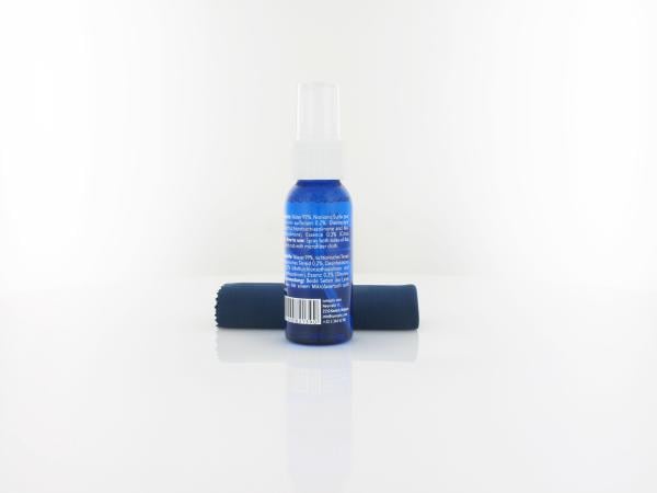 Brilando | Brillenreiniger mit Mikrofasertuch