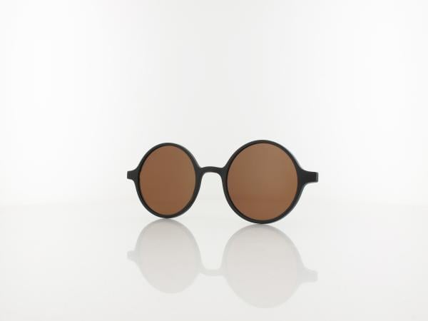 Brilando | CLIP MC100-3 | matt black / brown polarized