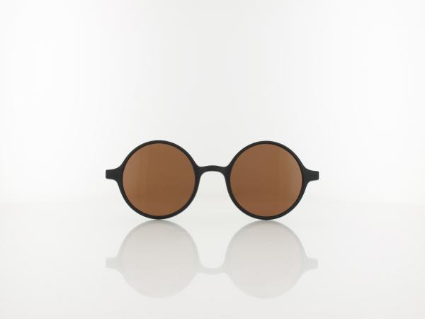 Brilando | CLIP MC100-3 | matt black / brown polarized