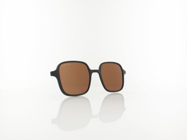 Brilando | CLIP MC98-3 | matt black / brown polarized
