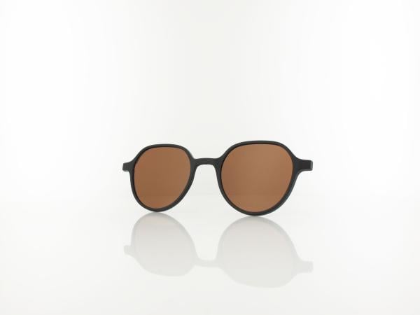 Brilando | CLIP MC99-3 | matt black / brown polarized