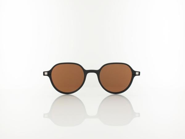 Brilando | CLIP MC99-3 | matt black / brown polarized