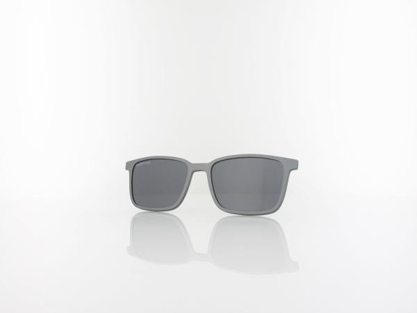 Brilando | CLIP M-TRC298B-1 | matt grey / smoke polarized