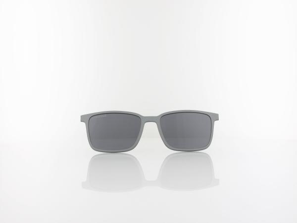 Brilando | CLIP M-TRC298B-1 | matt grey / smoke polarized