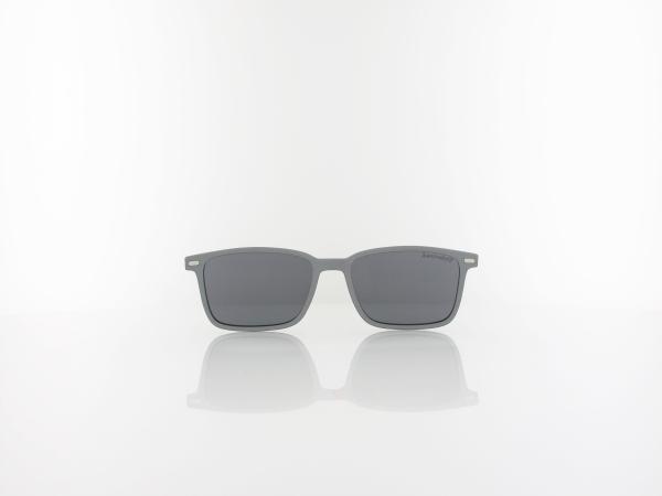 Brilando | CLIP M-TRC298B-1 | matt grey / smoke polarized