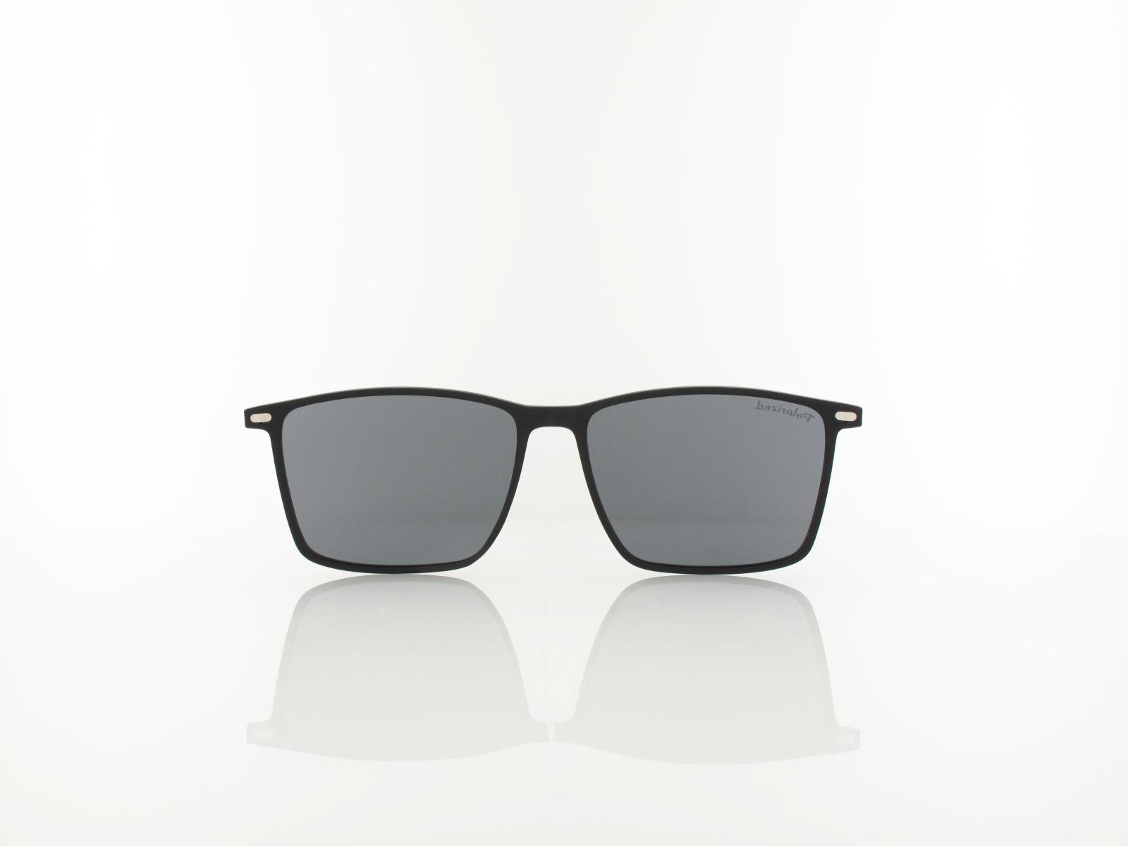 Brilando | CLIP TRC-196-1 | matt black / smoke polarized