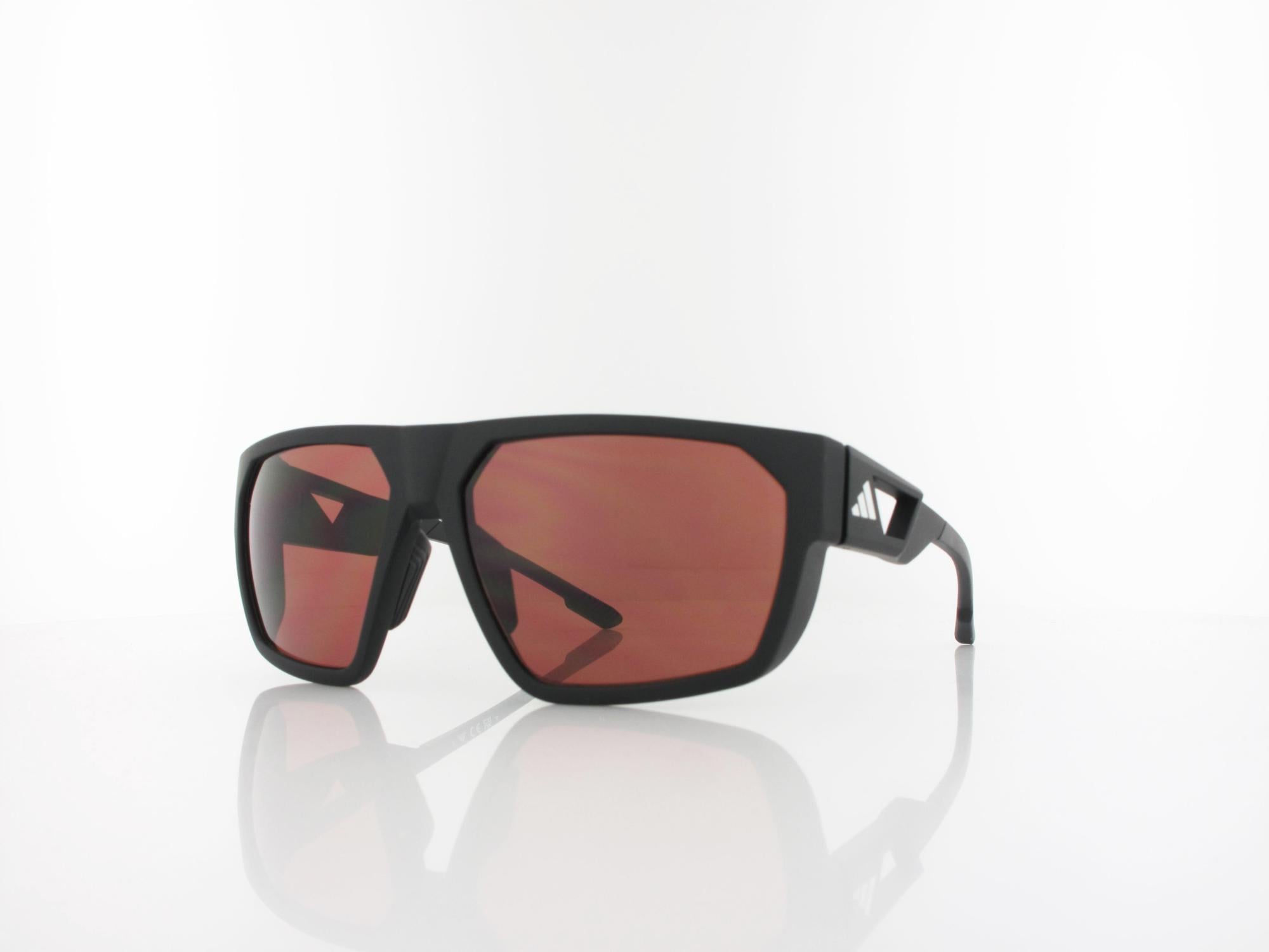 Adidas Sport SP0097 02E 61 matte black / brown