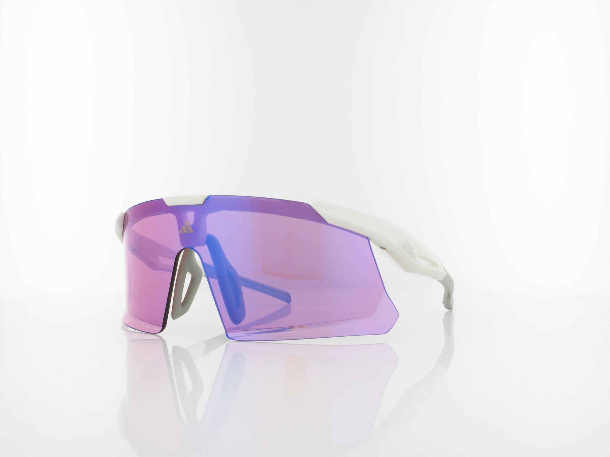 Adidas Sport SP0107 21Z 136 white / gradient or mirror violet