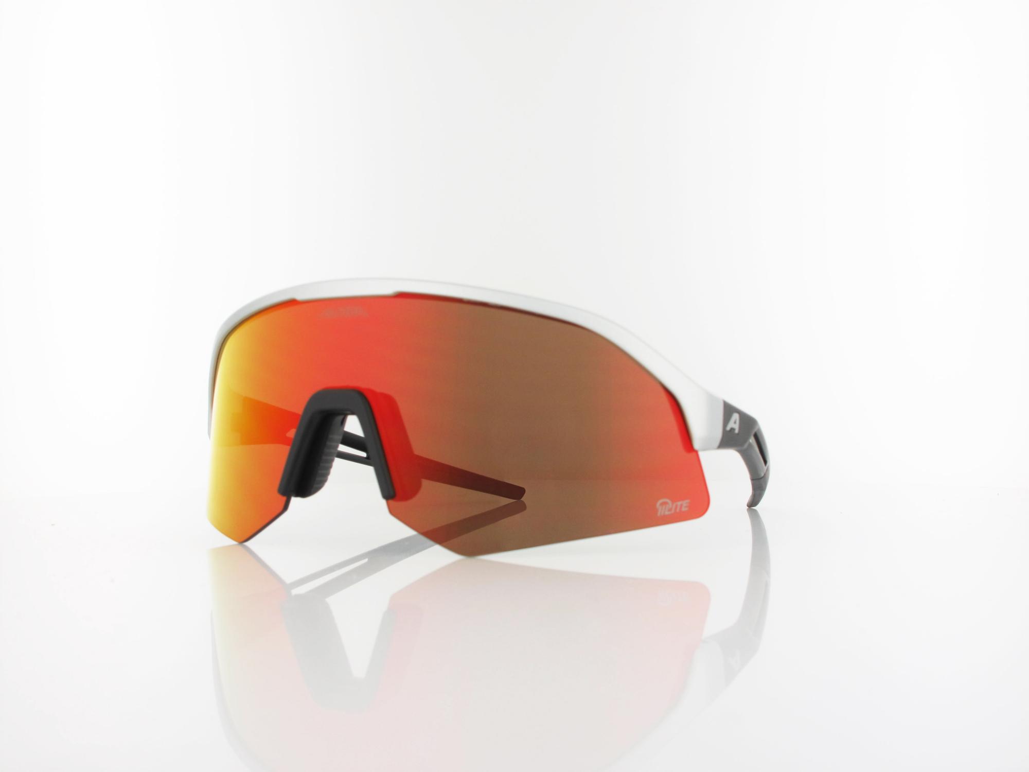 ALPINA SONIC HR Q-LITE A8734 034 148 aluminum matt / q-lite green - red mirror gravel