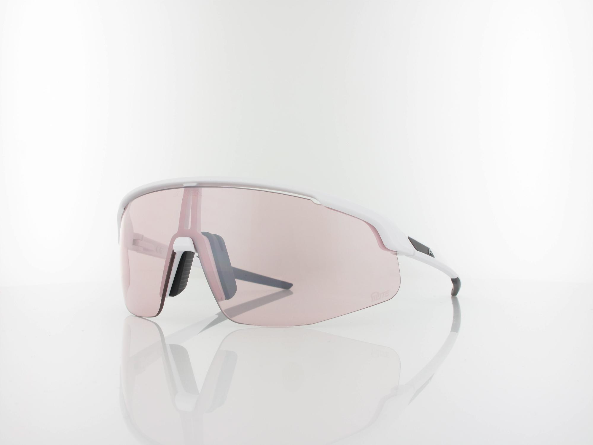 ALPINA Turbo Pro Q-LITE A8749 011 145 white matt / Q-LITE pink mirror