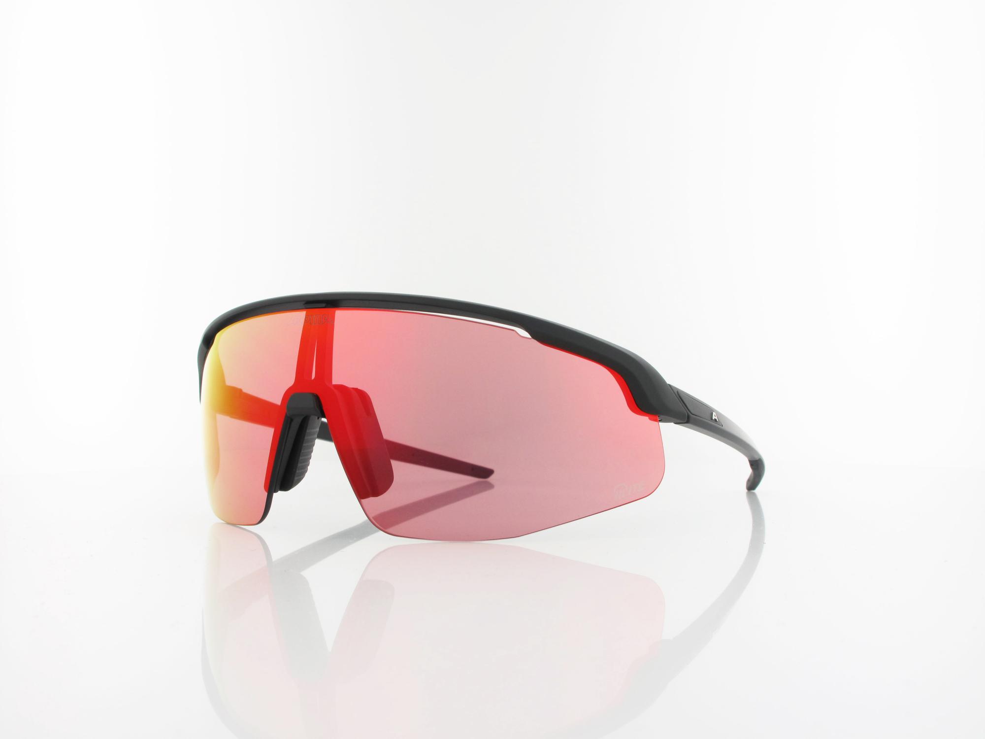 ALPINA Turbo Pro Q-LITE A8749 031 145 black matt / Q-LITE red mirror