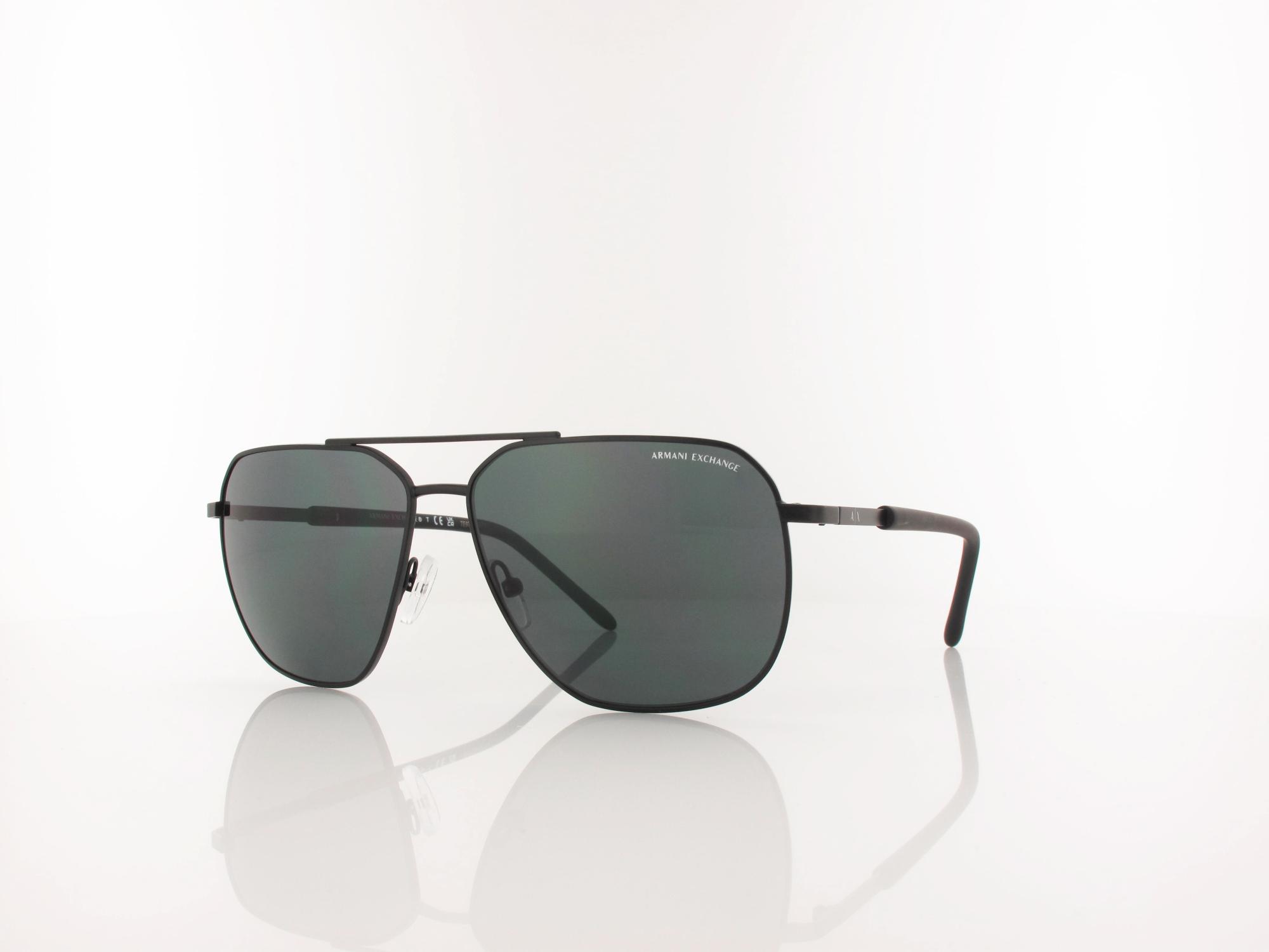 Armani Exchange AX2057S 600087 59 matte black / dark grey
