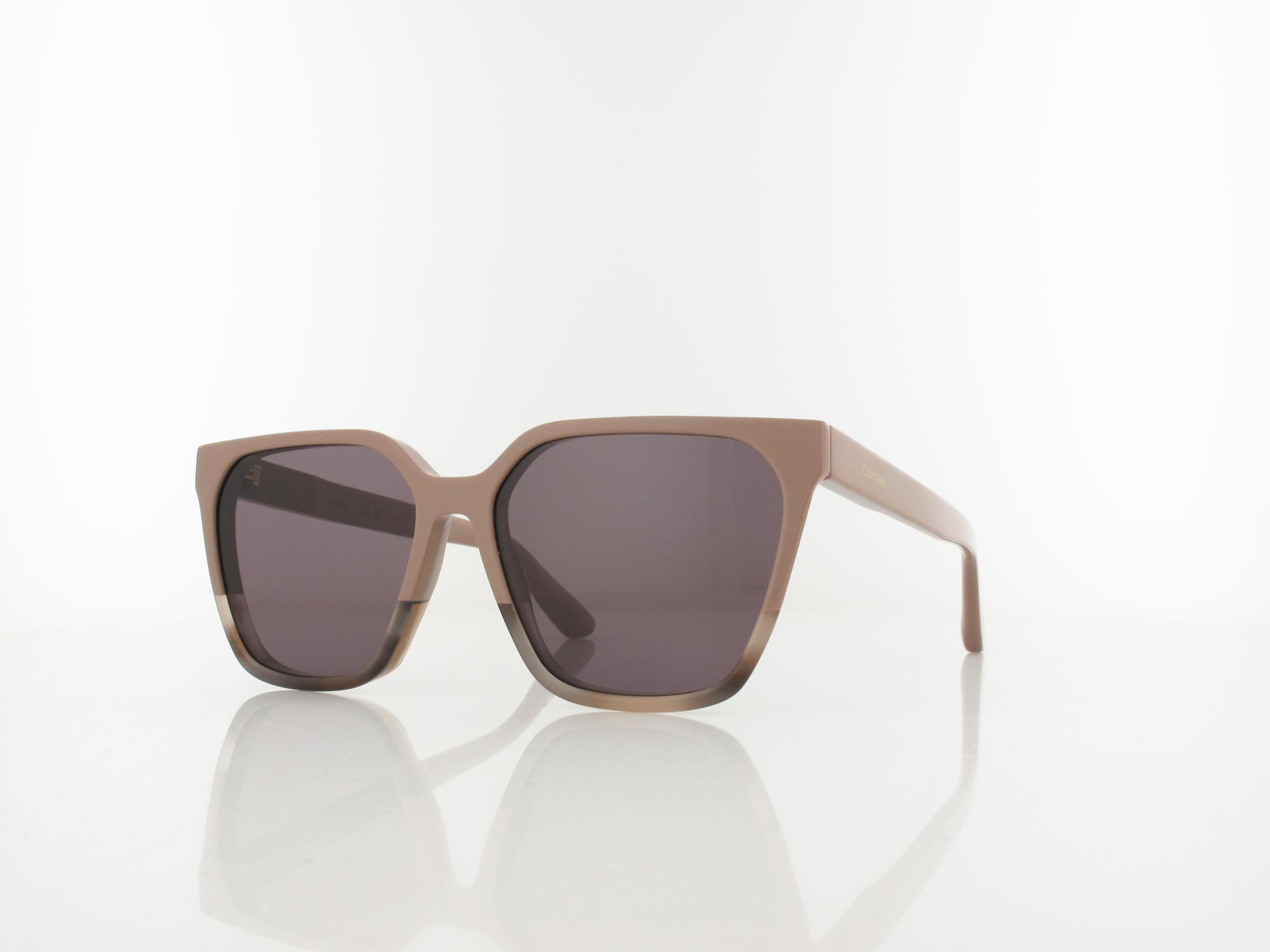 Calvin Klein CK25500S 602 57 rose horn rose / brown