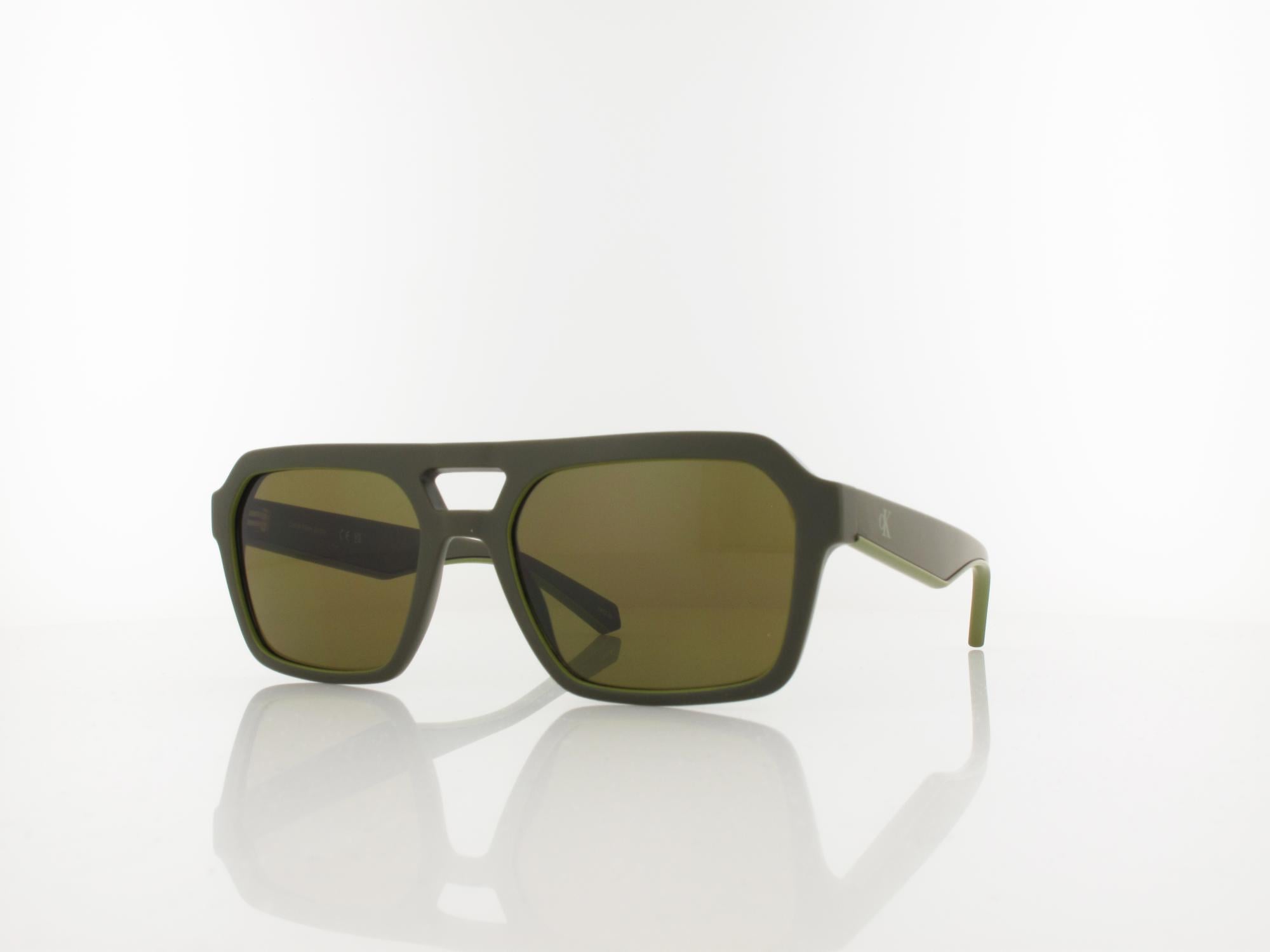 Calvin Klein CKJ25603S 309 56 matte khaki / green