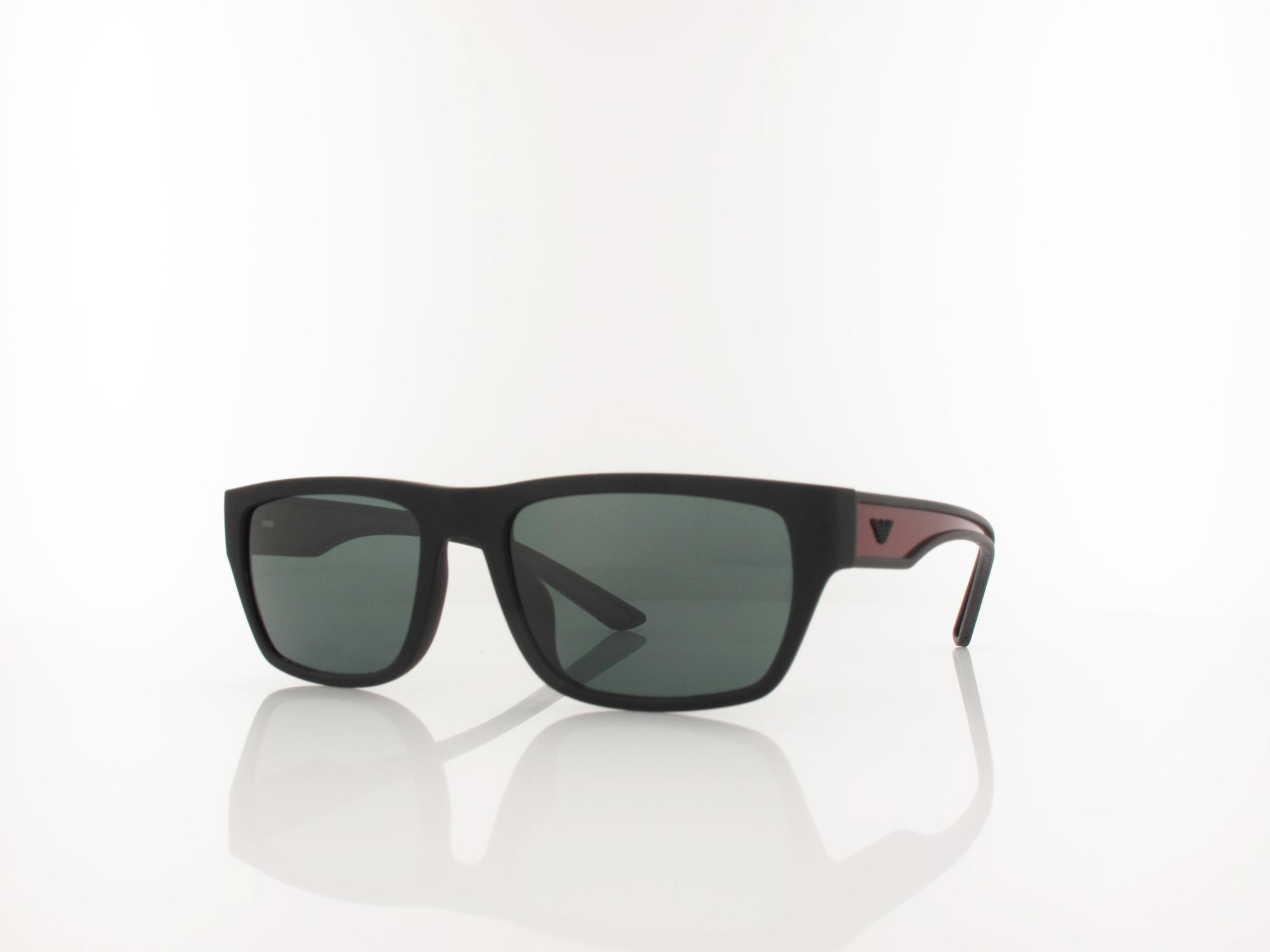Emporio Armani EA4267U 500987 57 rubberized matte black / dark grey