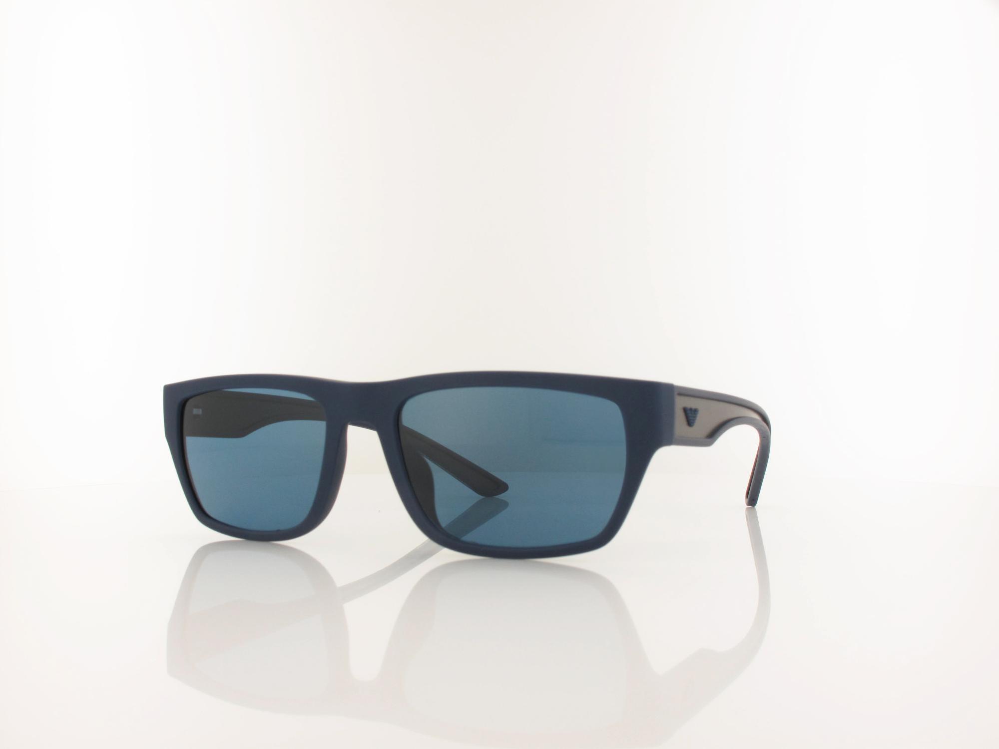 Emporio Armani EA4267U 618580 57 rubberized matte blue / dark blue