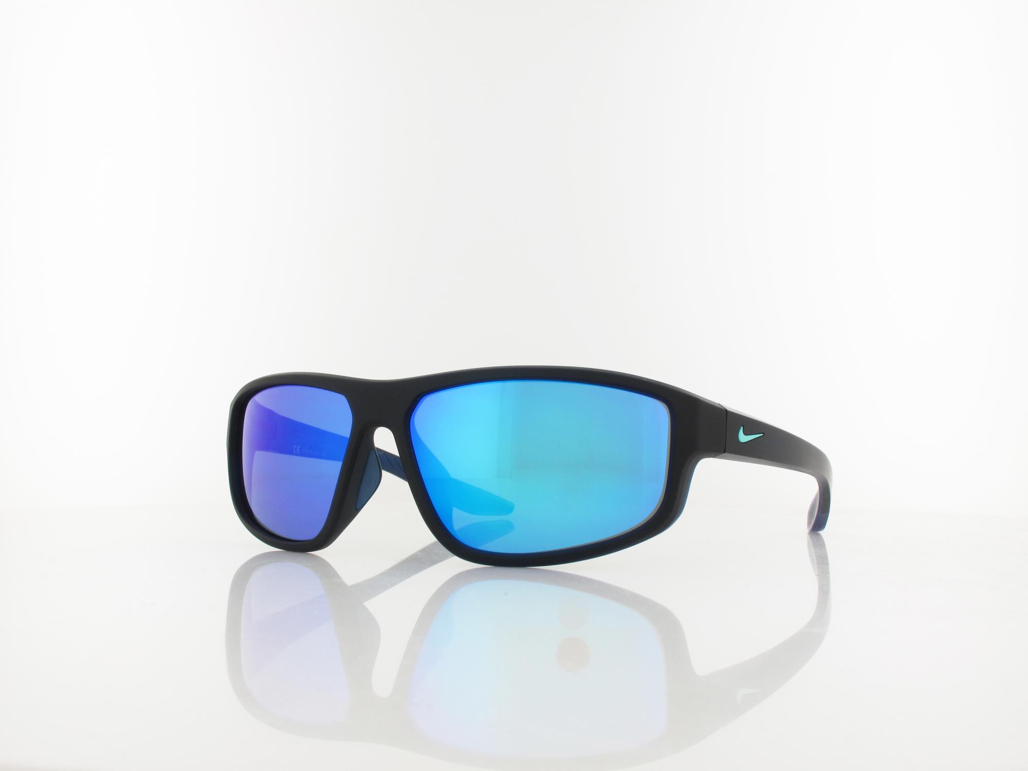 Nike BRAZEN FUEL M DJ0803 420 62 matte space blue / grey turquoise mirror