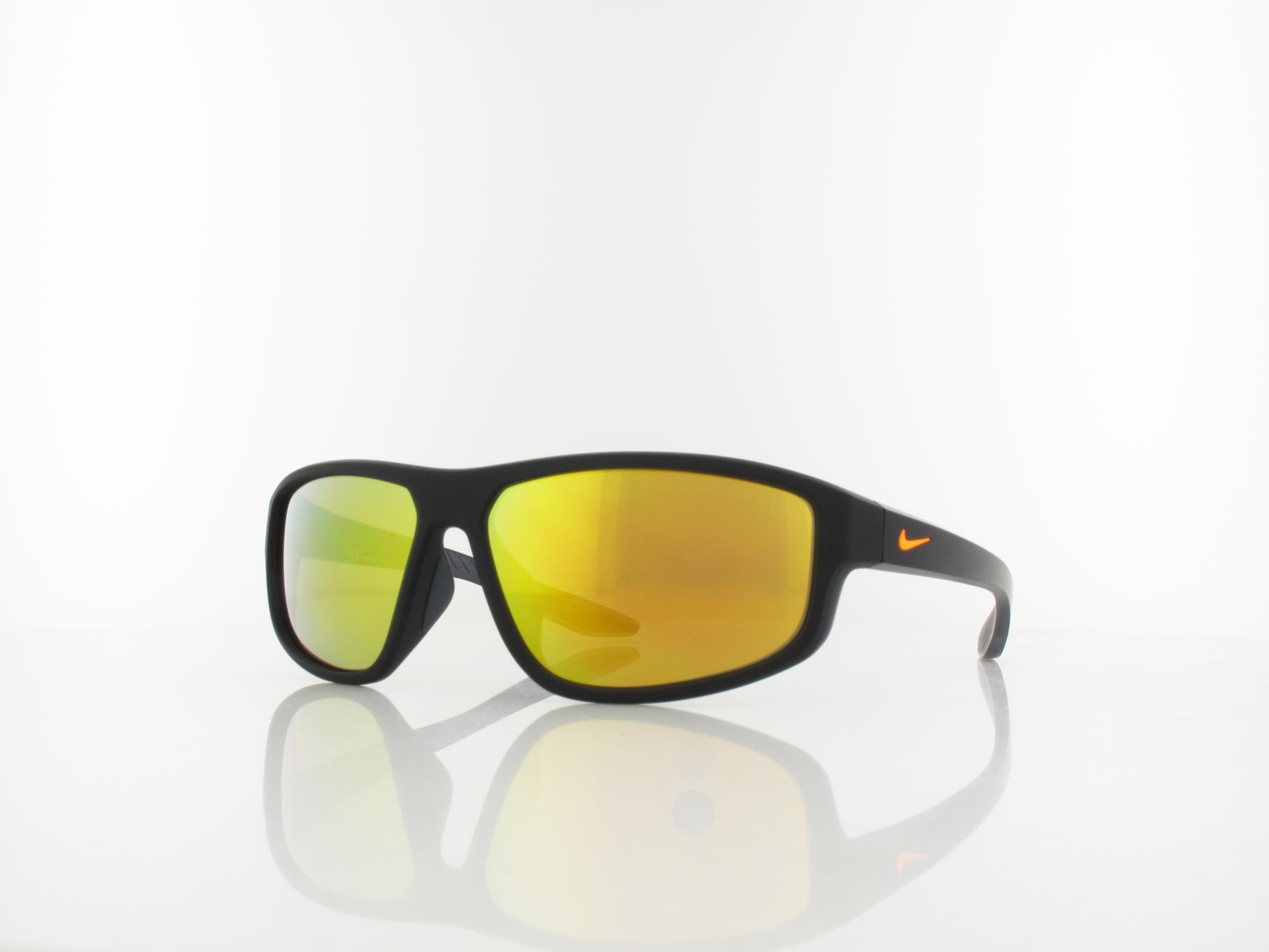 Nike BRAZEN FUEL M DJ0803 452 62 matte obsidian / brown orange mirror