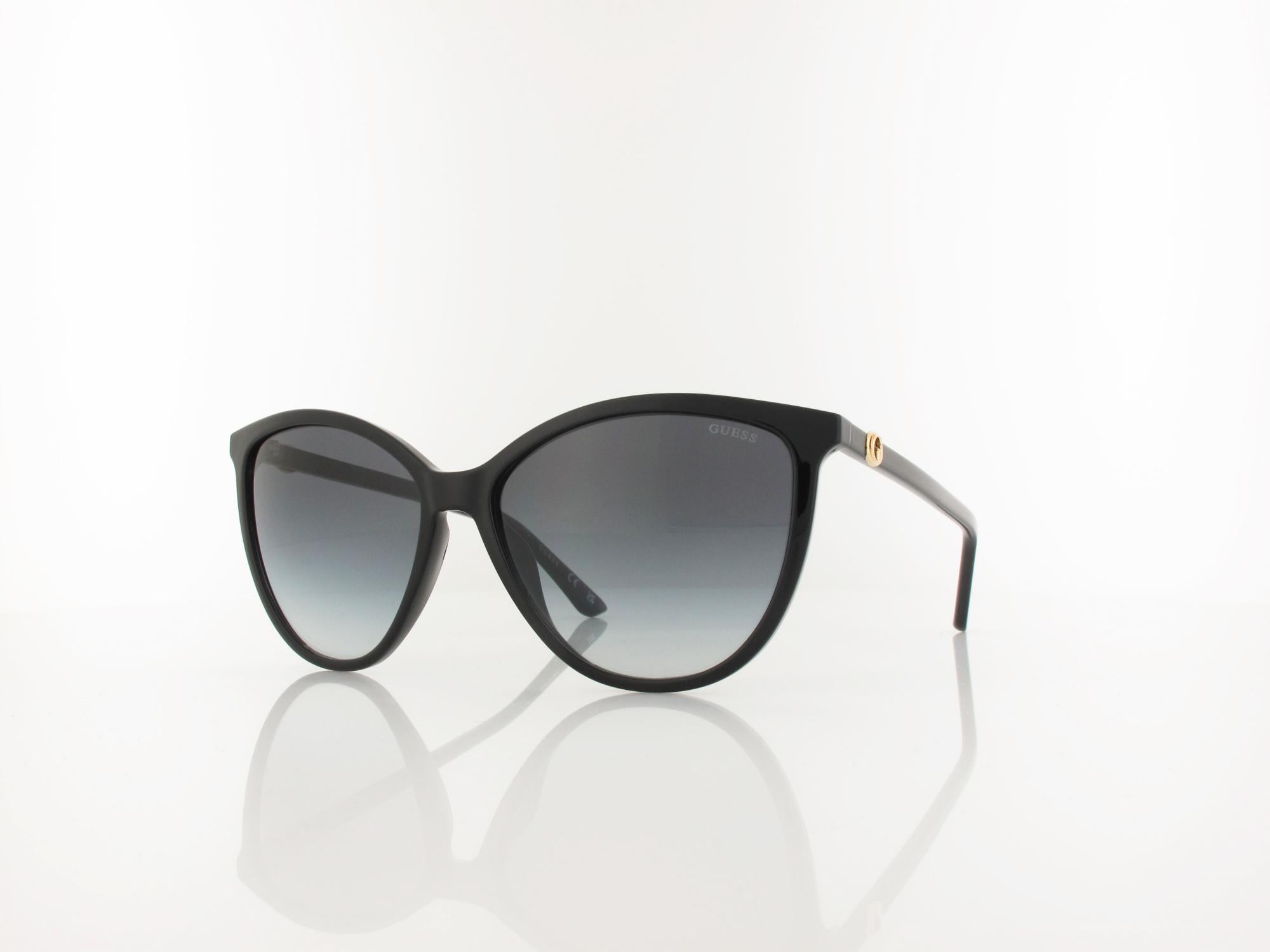 Guess GU00256 01B 58 shiny black / gradient smoke