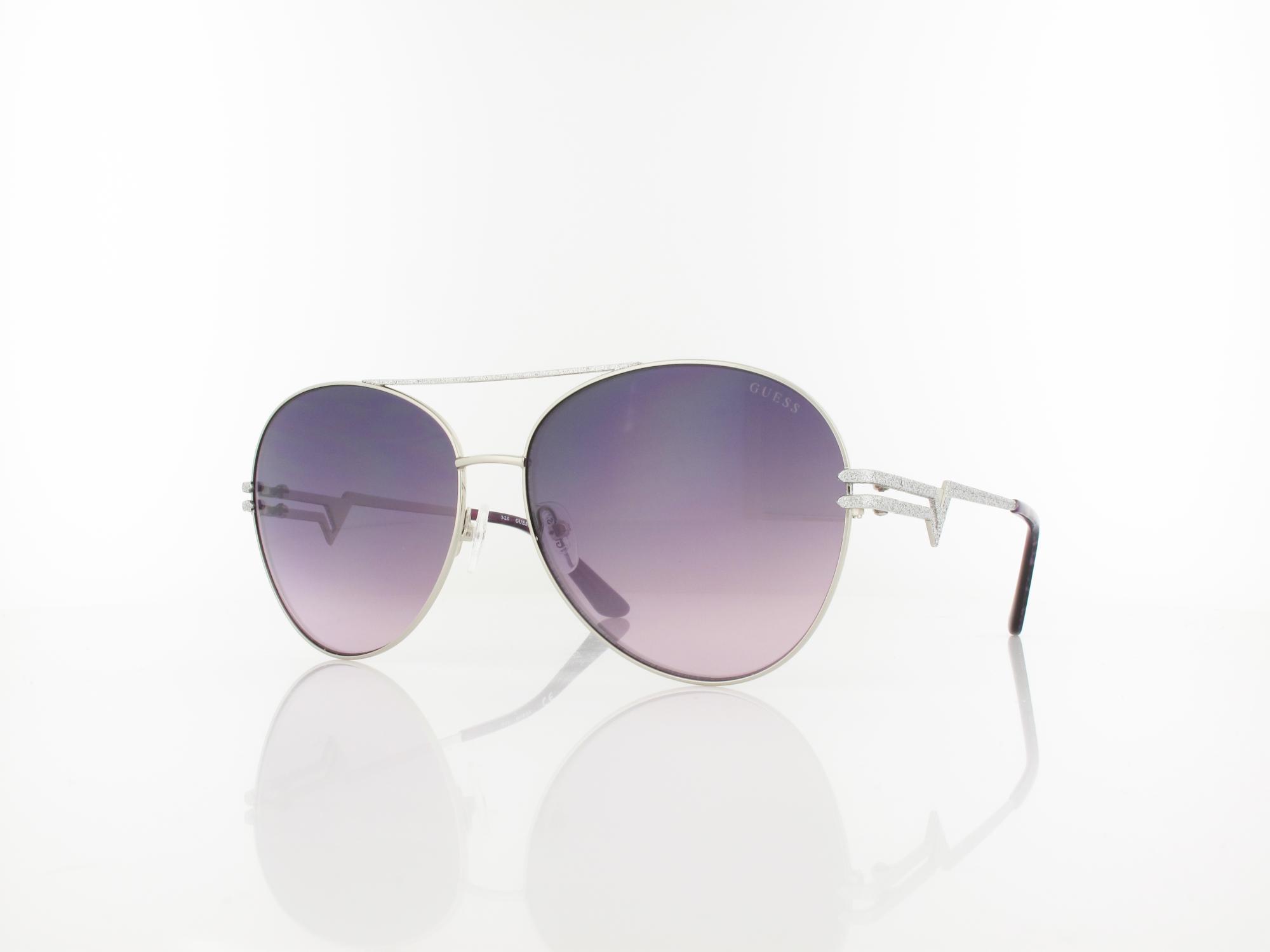 Guess GU7753 10Z 64 light nickel tin / violet gradient mirror