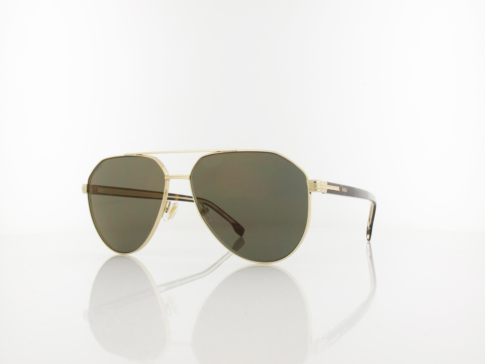 Boss BOSS 1747/S J5G/CW 60 gold / green gold mirror
