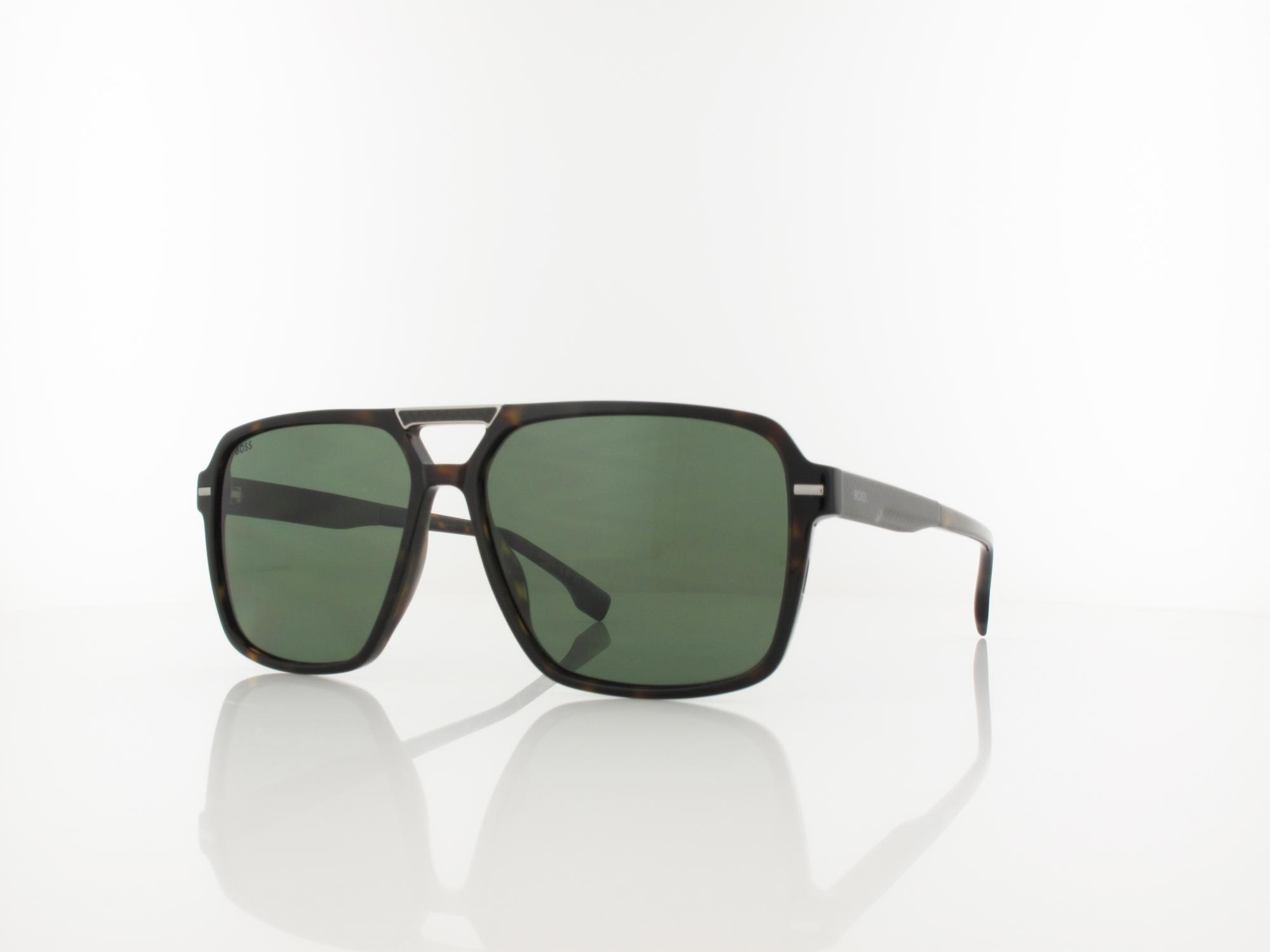 Boss BOSS 1766/S 086/UC 59 havana / green polarized