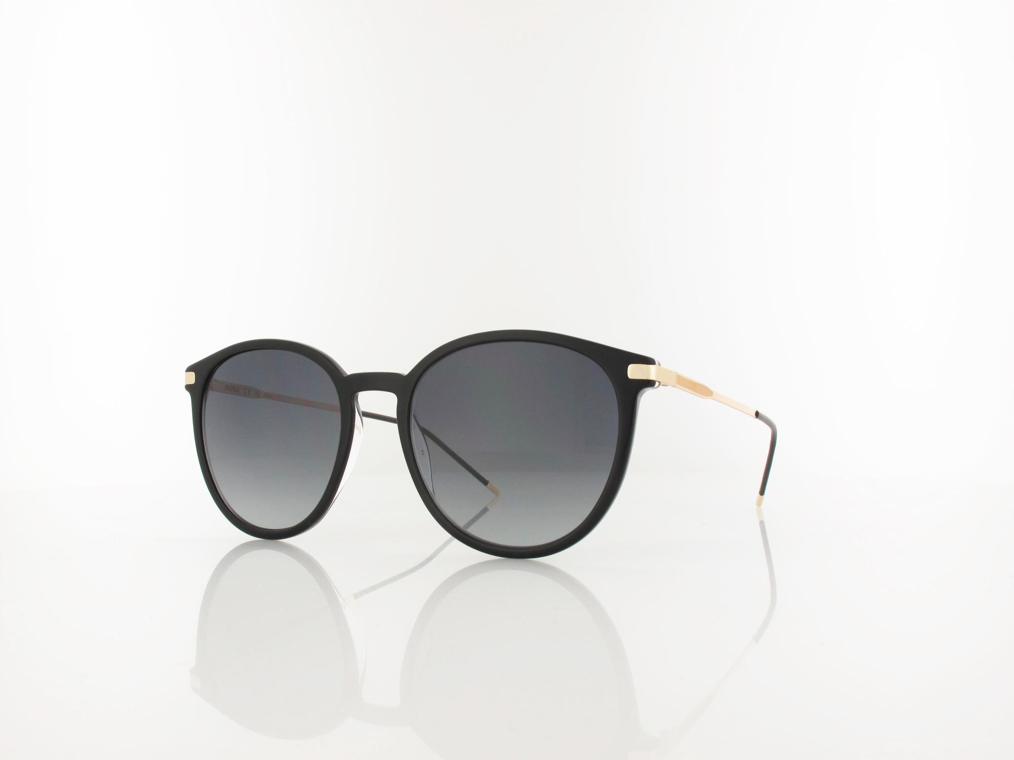 BOSS 1948/S EI7/9O 53 black crystal / dark grey gradient
