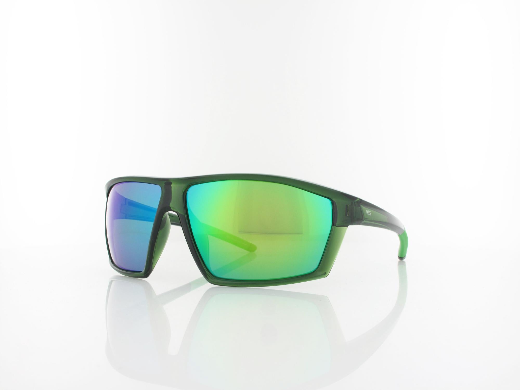 HIS polarized HPS37104-3 66 green / green with green mirror polarized