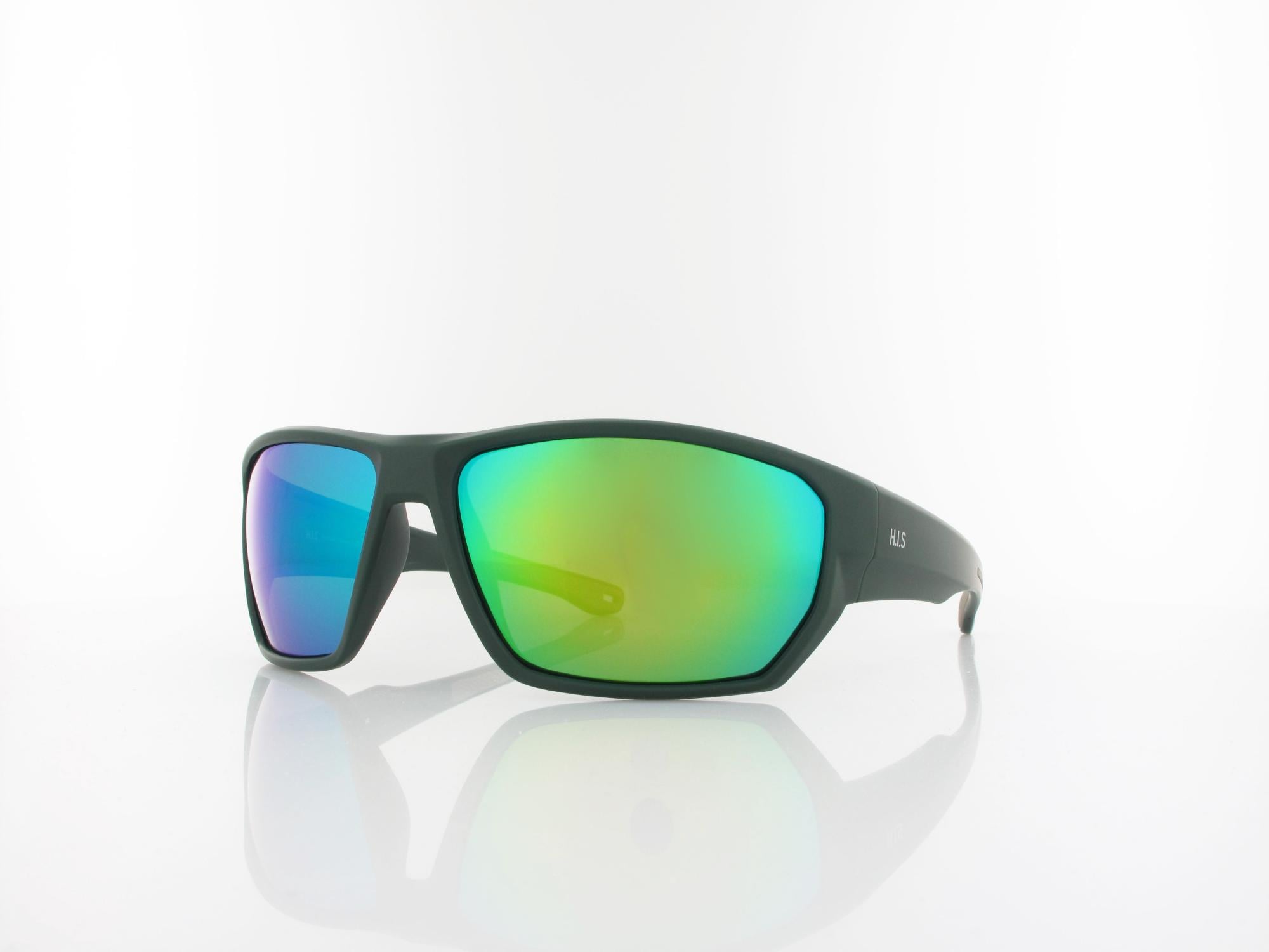 HIS polarized HPS57101-1 67 green / green with green mirror polarized