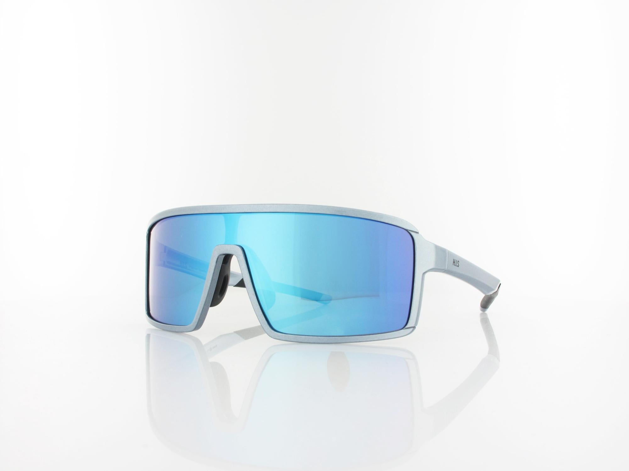 HIS polarized HPS57110-2 131 silver / smoke with blue mirror polarized