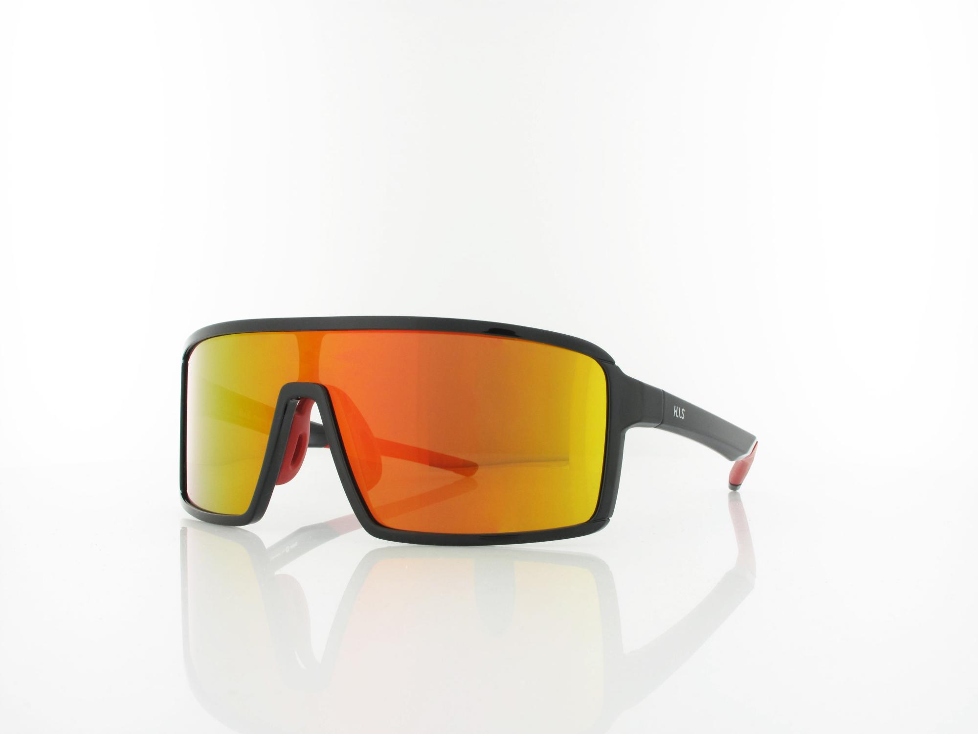 HIS polarized HPS57110-3 131 black / brown with red mirror polarized