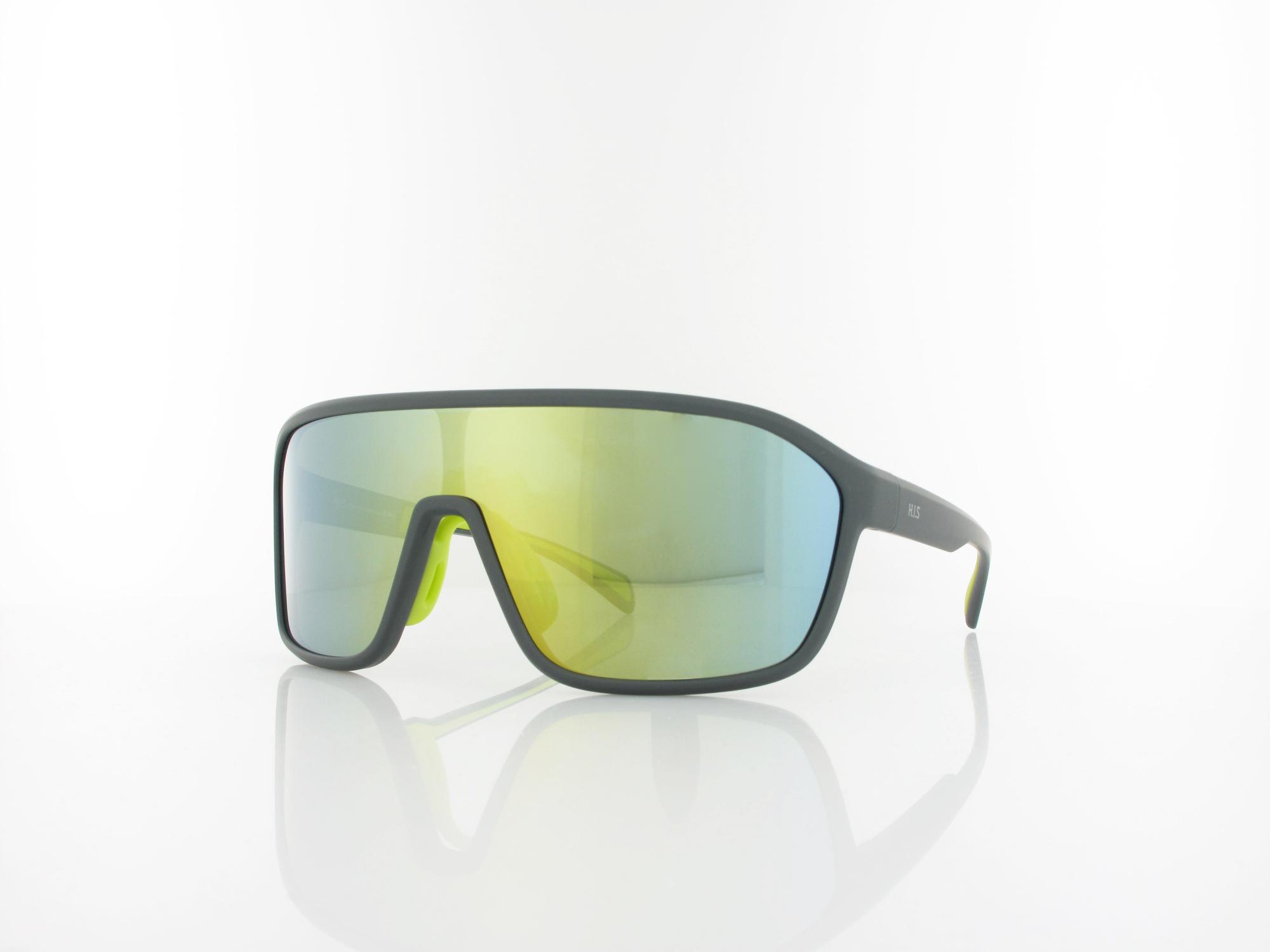 HIS polarized HPS57111-3 136 grey / green with gold mirror polarized