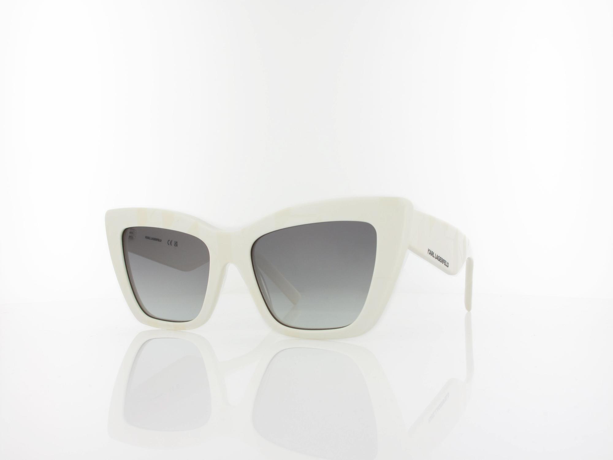 Karl Lagerfeld KL6158S 105 54 white / green gradient
