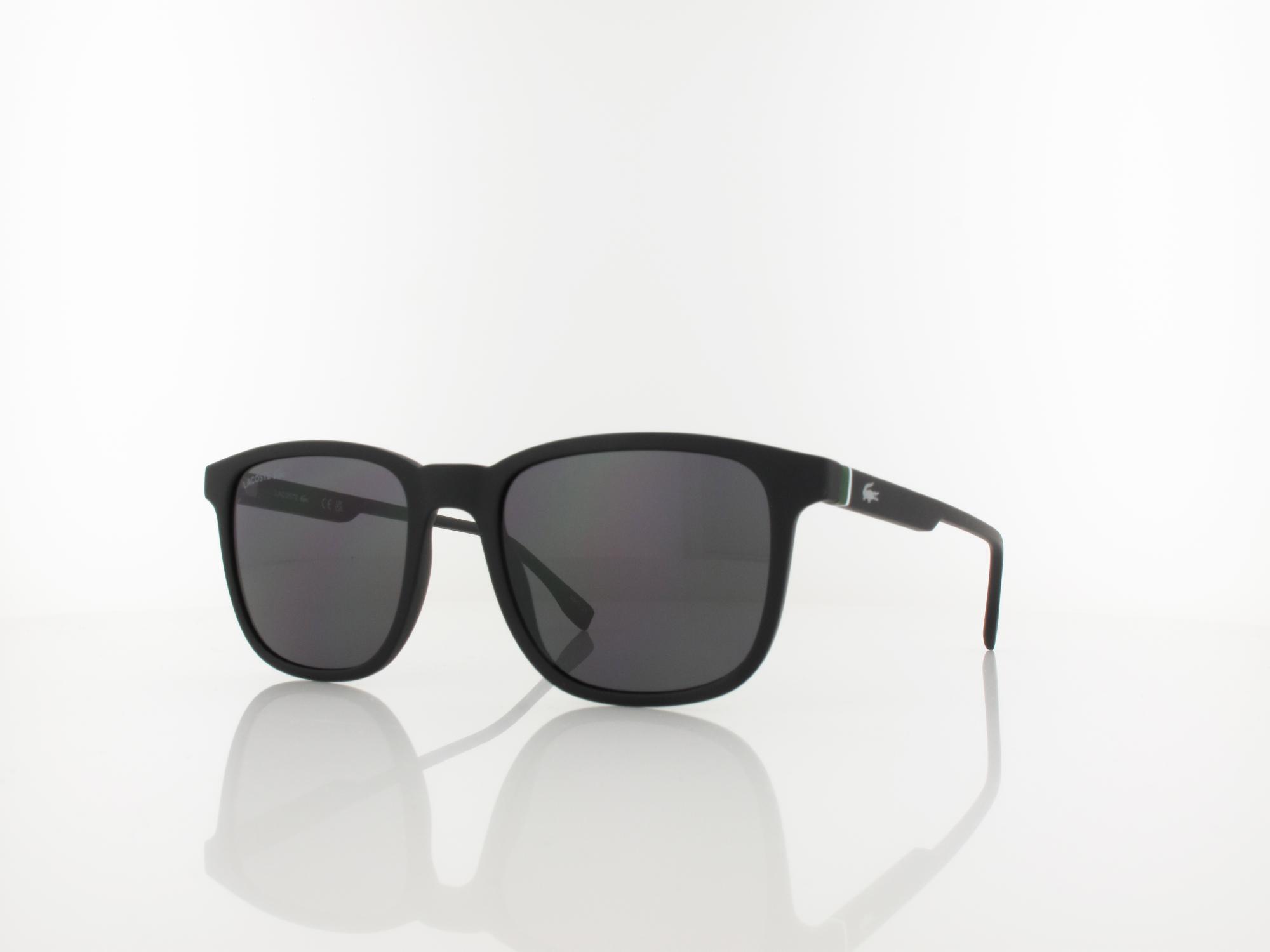 Lacoste L6029S 002 53 matte black / grey