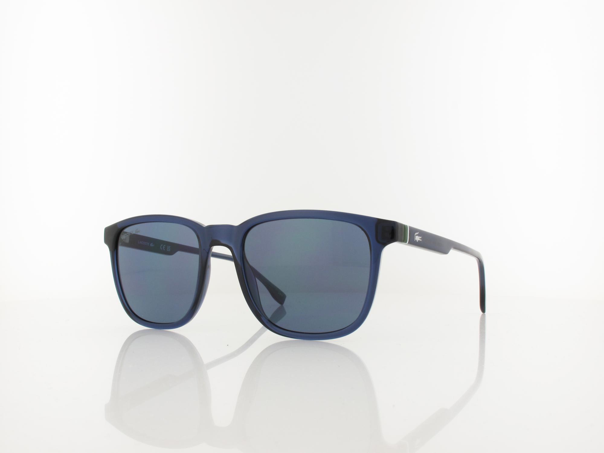 Lacoste L6029S 410 53 transparent blue / blue